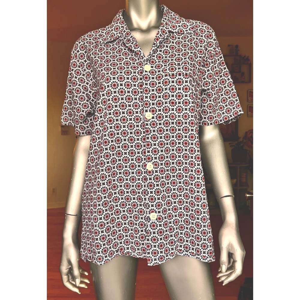 DEREK ROSE LONDON BUTTON DOWN SHIRT
